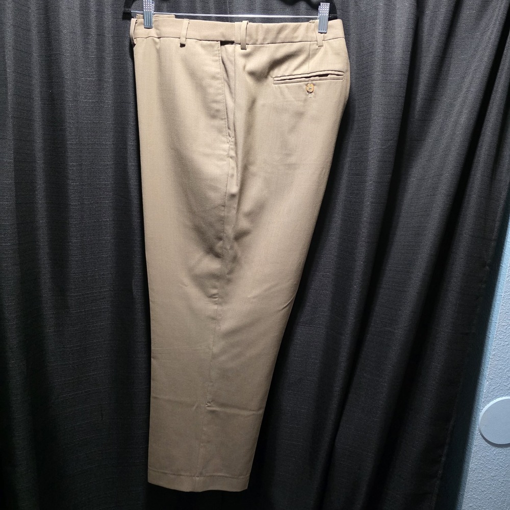 Lands' End Traditional Fit Men's Expandable Waist‎ 44x28.5 Quality Khakis Pants
